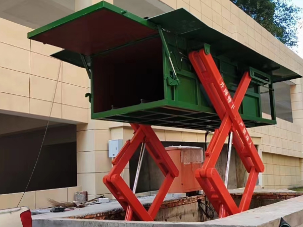 压缩垃圾站(地埋式水平式) 压缩垃圾站(地埋式水平式)